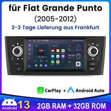 Android 13 Autoradio Carplay WIFI Für Fiat Grande Punto Linea 2005-2012 GPS Navi