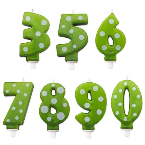 396x zahlenkerze 7 8 9 - 8,
