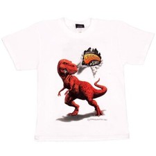 DINOGEAR. DINOSOLE KINDER T-SHIRT. WEISS.ALTER 6-7 JAHRE. Neu mit Etikett. STOCKFÜLLER!
