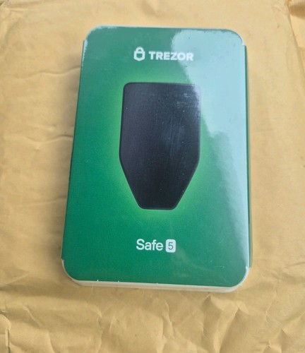 Schwarze brandneue trezor safe - schwarze,
