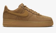 Nike Air Force 1 '07 WB Schuhe Sneaker Leder Herren Braun CJ9179 200