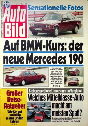 Auto bild 1990 audi - -, 80