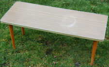 Blumenbank rechteckig 77x31cm Holzoptik 34cm hoch DDR Möbel Blumenhocker Hocker