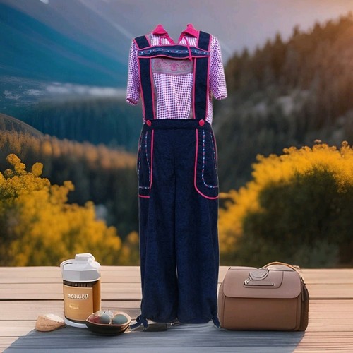 Trachtenanzug lederhosen optik - trachtenanzug, lederhosen-optik