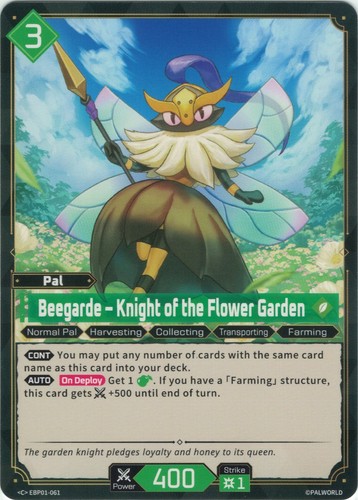 Beegarde knight of the - –,
