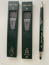 Faber Castel Druckbleistift TK 9500 HB +2xFaber Castel a‘10 Minen 9071 HB 