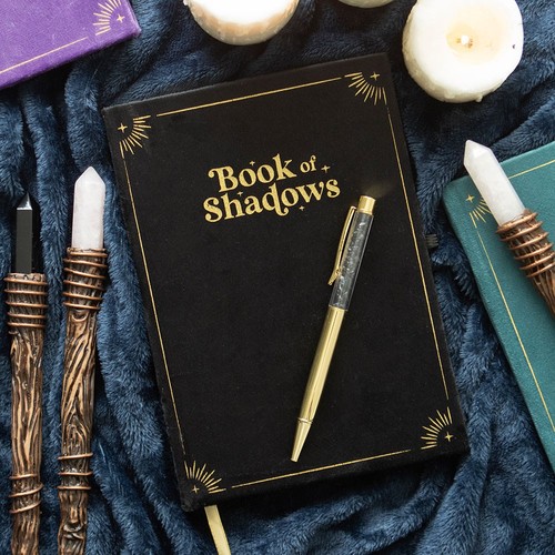 Book shadows journal - shadows, with