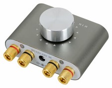 Ultrakompakter 100 Watt HiFi Verstärker mit Bluetooth-Receiver und USB-Eingang
