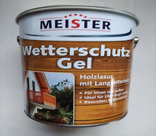 Meister Wetterschutz Gel seidenmatt, 5 Liter, in 2 Farbtönen