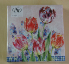 20 Servietten Blumen Tulpen