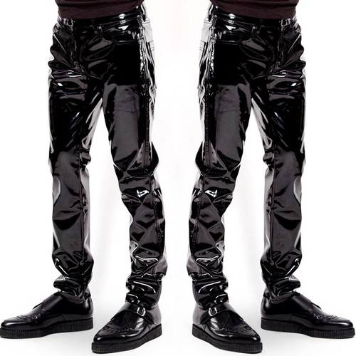 Herren lack leder hose - de!herren,