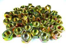 50 x DIN 934 Mutter M7, gelb