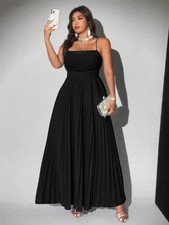 Linien kleid maxikleid maxi - a-linien,