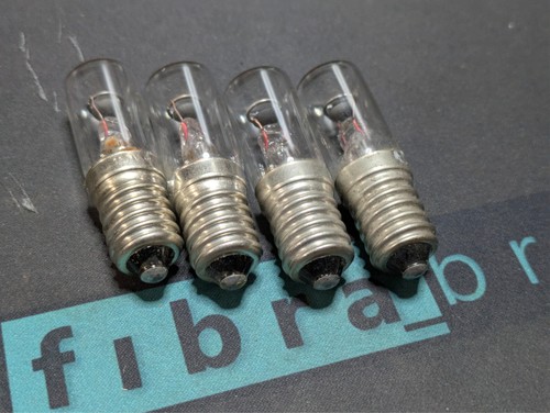 E14 base tube lamp - base,