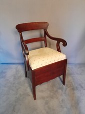 Schöner, alter Spät-Biedermeier-Armlehnstuhl um 1850 ...