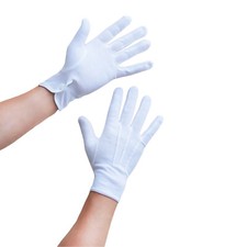 Weiße handschuhe aus - handschuhe,