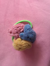 Haargummi Blumen Blüte Filz