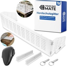 Herdschutzgitter Kochfeld Abdeckung Set mit Backofentür Babysicherung Sicherung