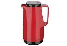 ROTPUNKT Isolierkanne 1L rot Kunststoff Glaseinsatz Thermoskanne 760