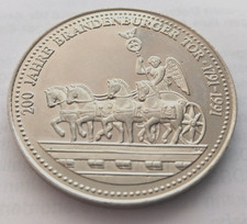 Gedenkmünze 200 Jahre Brandenburger Tor 1791-1991- Ø 40 mm