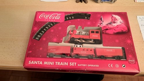 Coca cola santa mini train - coca,