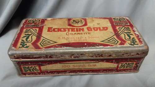 Alte blechdose eckstein - alte,