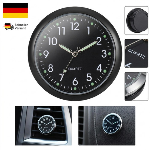 Mini auto uhr quarz - quarz, analoge