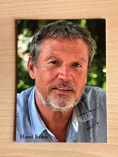 Hansi kraus autogrammkarte - hansi,