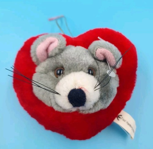 Maus auf herz mit - auf, aufhänger