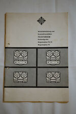 Werkstattanleitung und Ersatzteilverzeichnis Telefunken Magnetophon 75-15,76 org