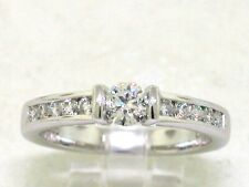 Sale  Brillant Band Ring 585 Weißgold 14Kt  11 Brillanten 0,50ct Top Wesselton