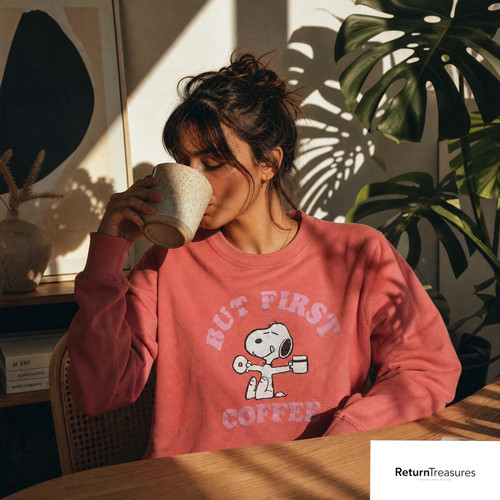 Peanuts snoopy sweatshirt - sweatshirt, but