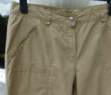 Schöne Sommerhose, Cargohose, 46, beige, Bw/Elasthan, Hose mit 5 Taschen