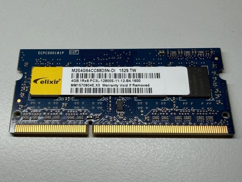Elixir 4gb ddr3l dimm - 4gb,
