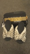 AUSTRALIA LUXE COLLECTION TROUBLE SHEARLING SLIPPER DAMEN UK 7