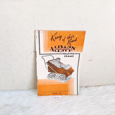 Vintage Allwin Faltbar Kinderwagen Katalog Alt Sammlerstück England Selten B119