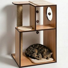 Kratzbaum holz optik - kratzbaum,