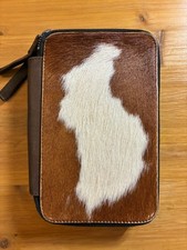 Federmappe doppelt mit Fell