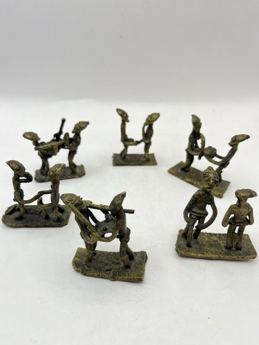 Afrikanische bronze figuren - afrikanische,