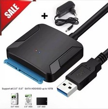 SATA auf zu USB 3.0 Adapter Kabel für 2.5 3.5 Zoll HDD SSD Festplatte Konverter