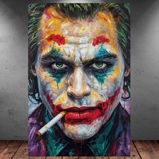 LEINWAND BILD ER XXL POP ART ABSTRAKT SUPERHELD GRAFFITI BUNT WANDPOSTER P1840