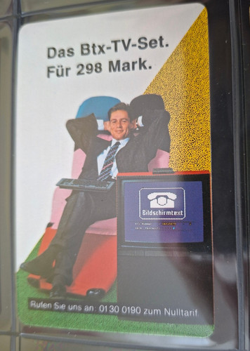 Telefonkarte 90 btx - 13, 08.90