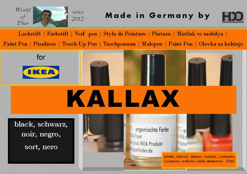 Lackstift für ikea kallax - für,