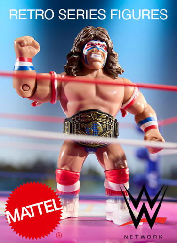 Wwe retro series mattel action - series,