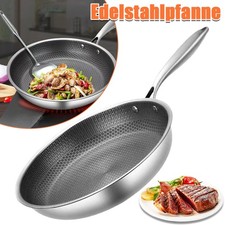 Bratpfanne Edelstahl
