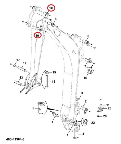 Teile jcb bolzen - jcb, für