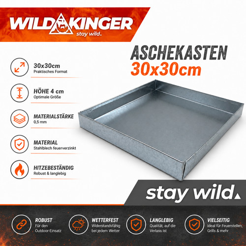 Wildkinger aschekasten - 🔥,