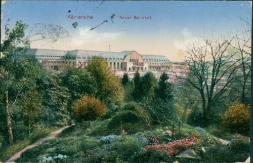 Ansichtskarte karlsruhe neuer - karlsruhe,