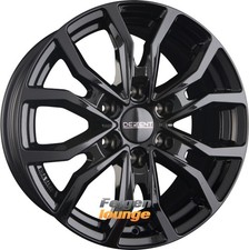 4 Alufelgen DEZENT KC BLACK -