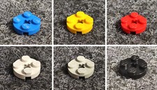 Lego 2 x 4032 Platte rund 2 x 2 mit Achsloch - FARBE + MENGE wählen - VARIANTEN